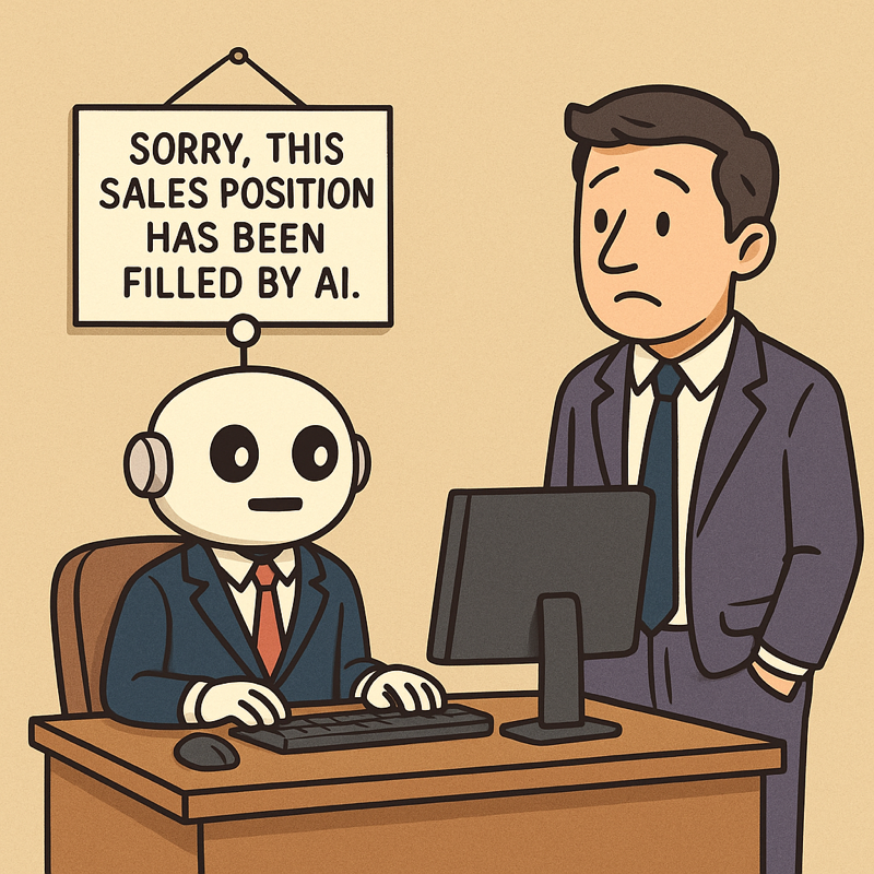 Featured image for AI Won’t Replace Salespeople—But It Will Change the Way They Work